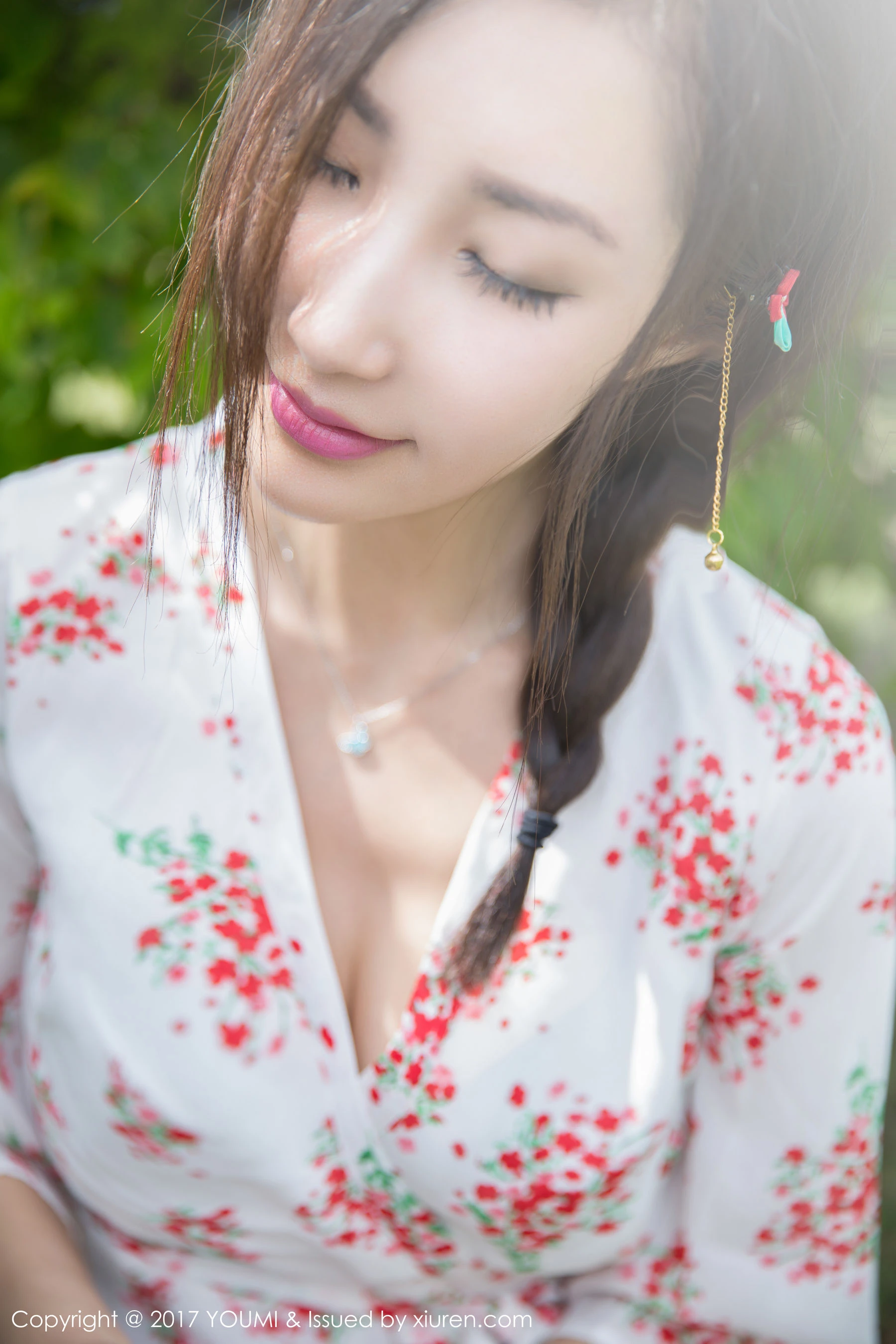  Yumi-尤美《伫立在海边的唯美仙子》 尤蜜荟YouMi Vol.030第13张