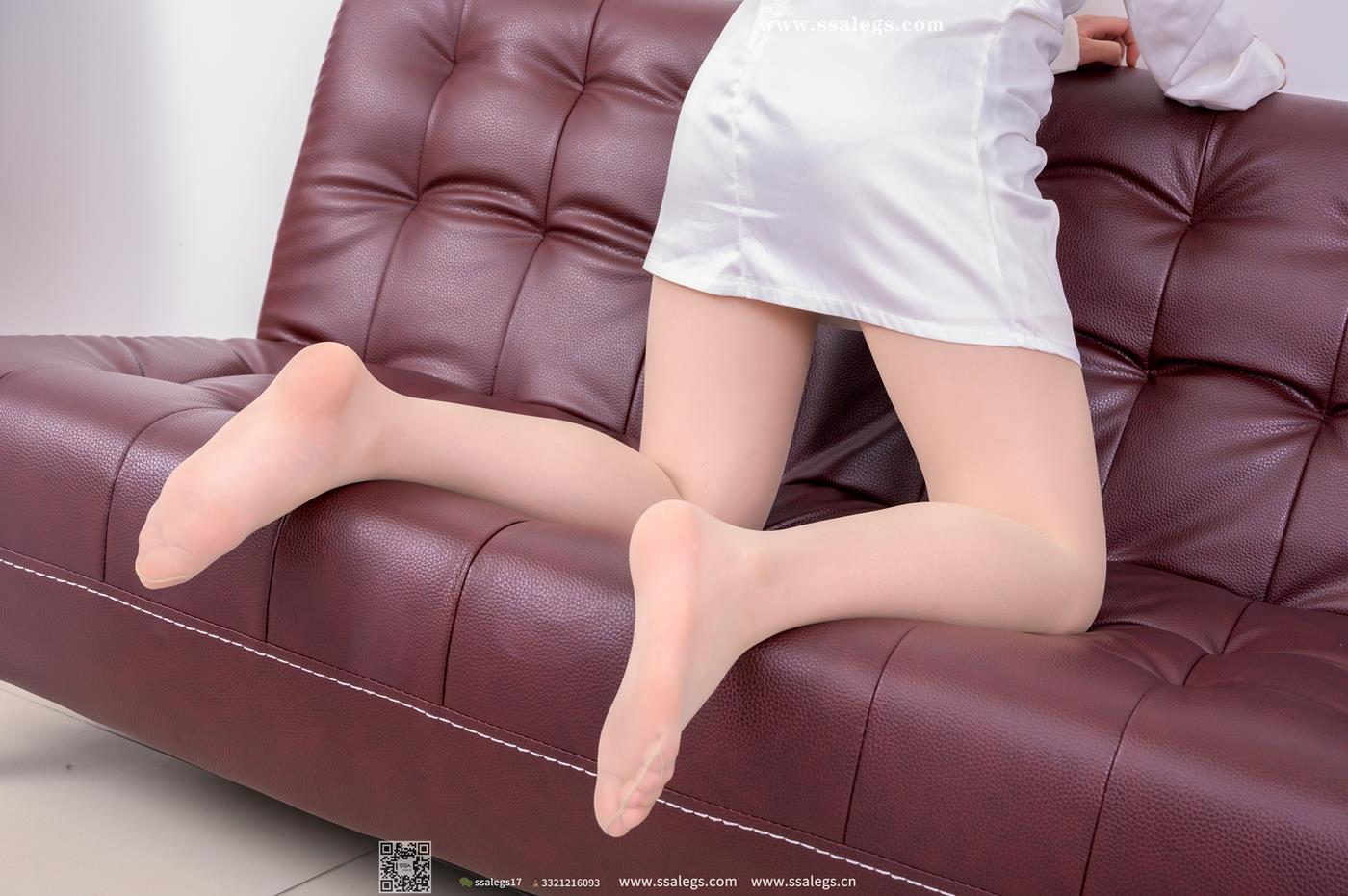 [SSA丝社]超清写真 NO.434 萍萍白色连衣裙第21张