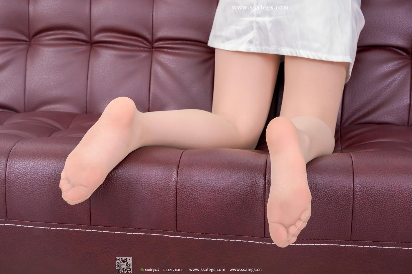 [SSA丝社]超清写真 NO.434 萍萍白色连衣裙第20张