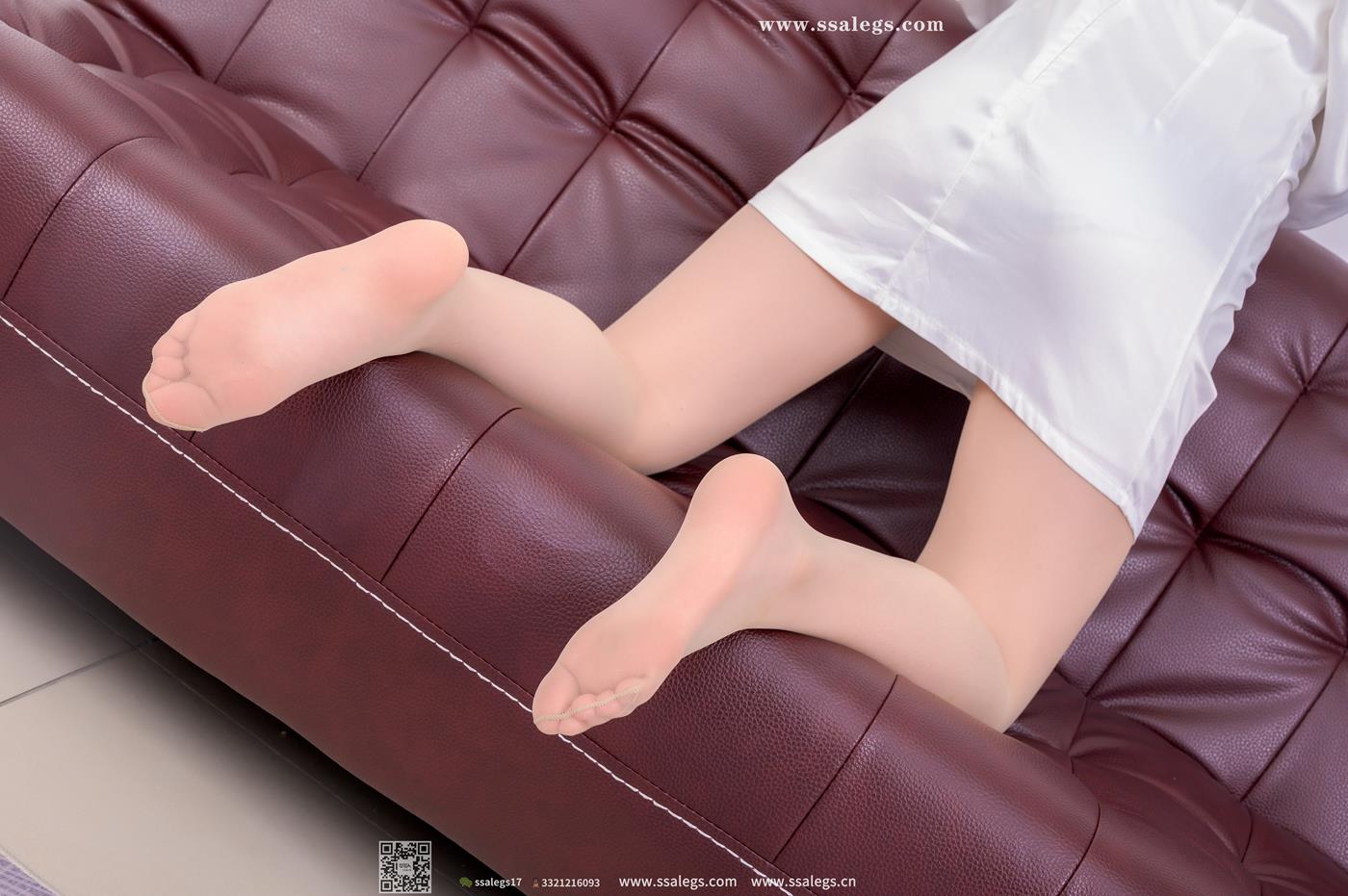 [SSA丝社]超清写真 NO.434 萍萍白色连衣裙第21张
