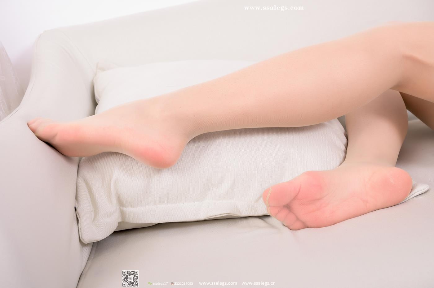 [SSA丝社]超清写真 NO.440 蓝雨 一次双层丝的快乐 (2)第8张