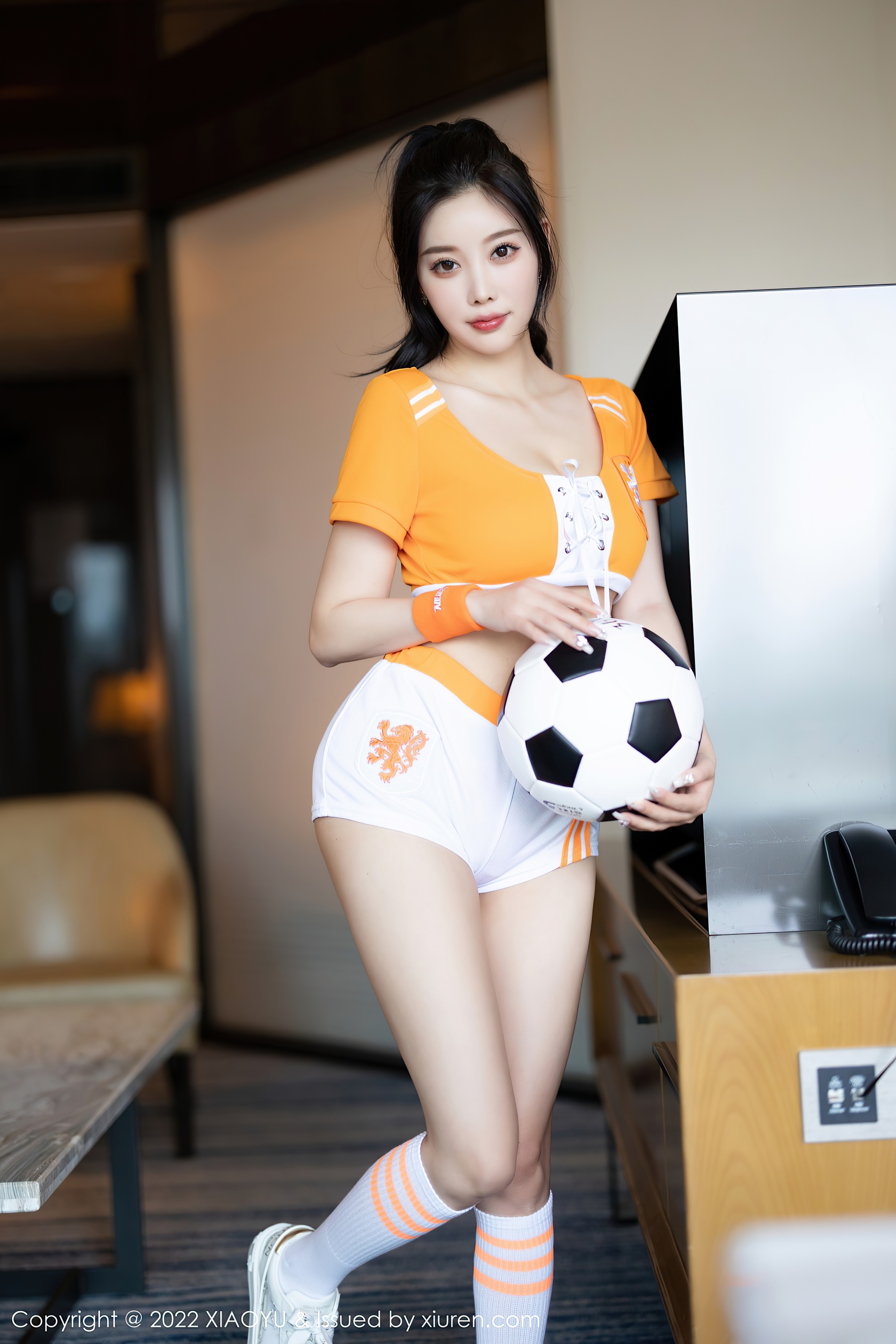 [XIAOYU语画界] VOL.907 杨晨晨Yome 足球美腿第1张