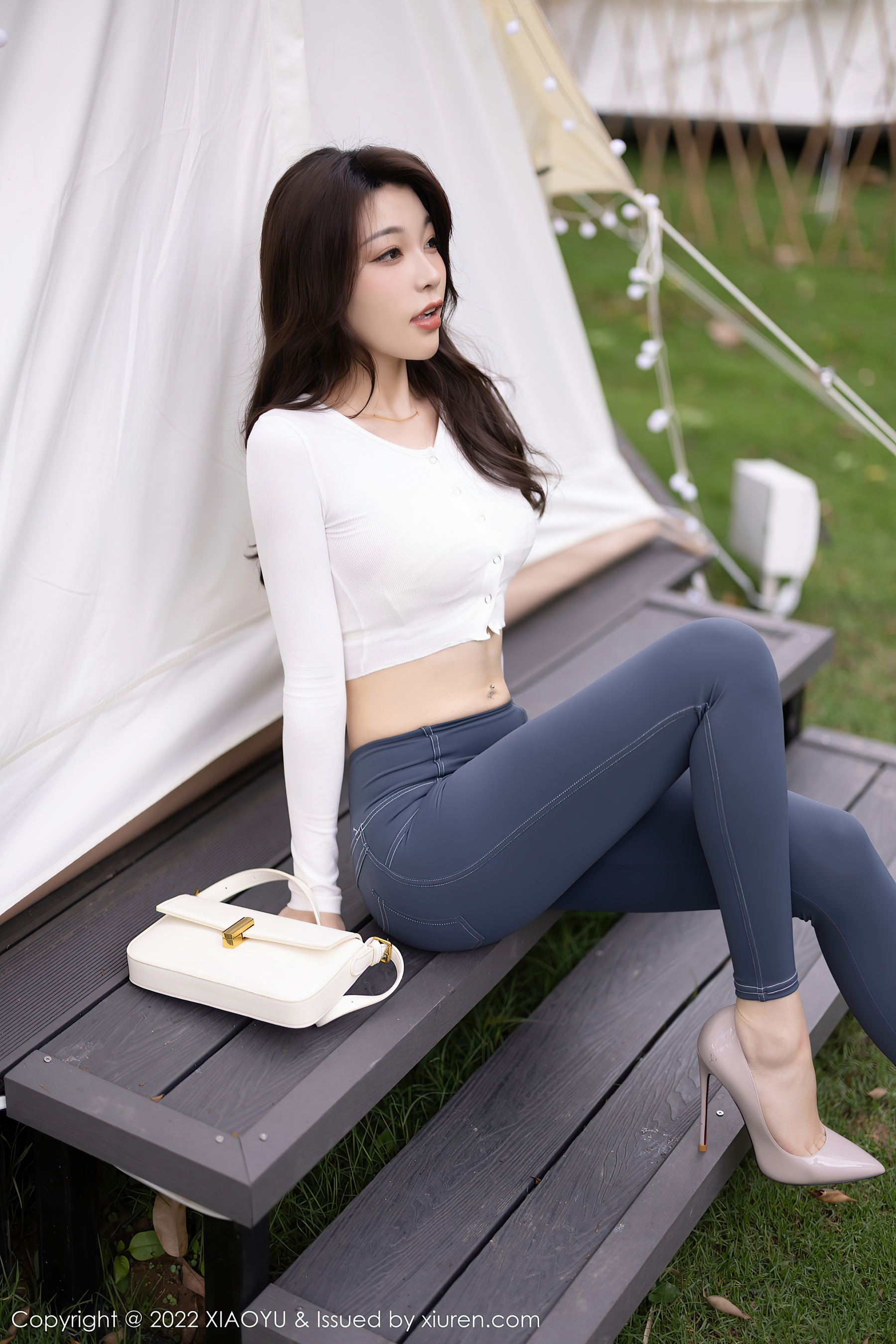 [XIAOYU语画界] VOL.911 徐莉芝Booty 牛仔裤美腿第3张