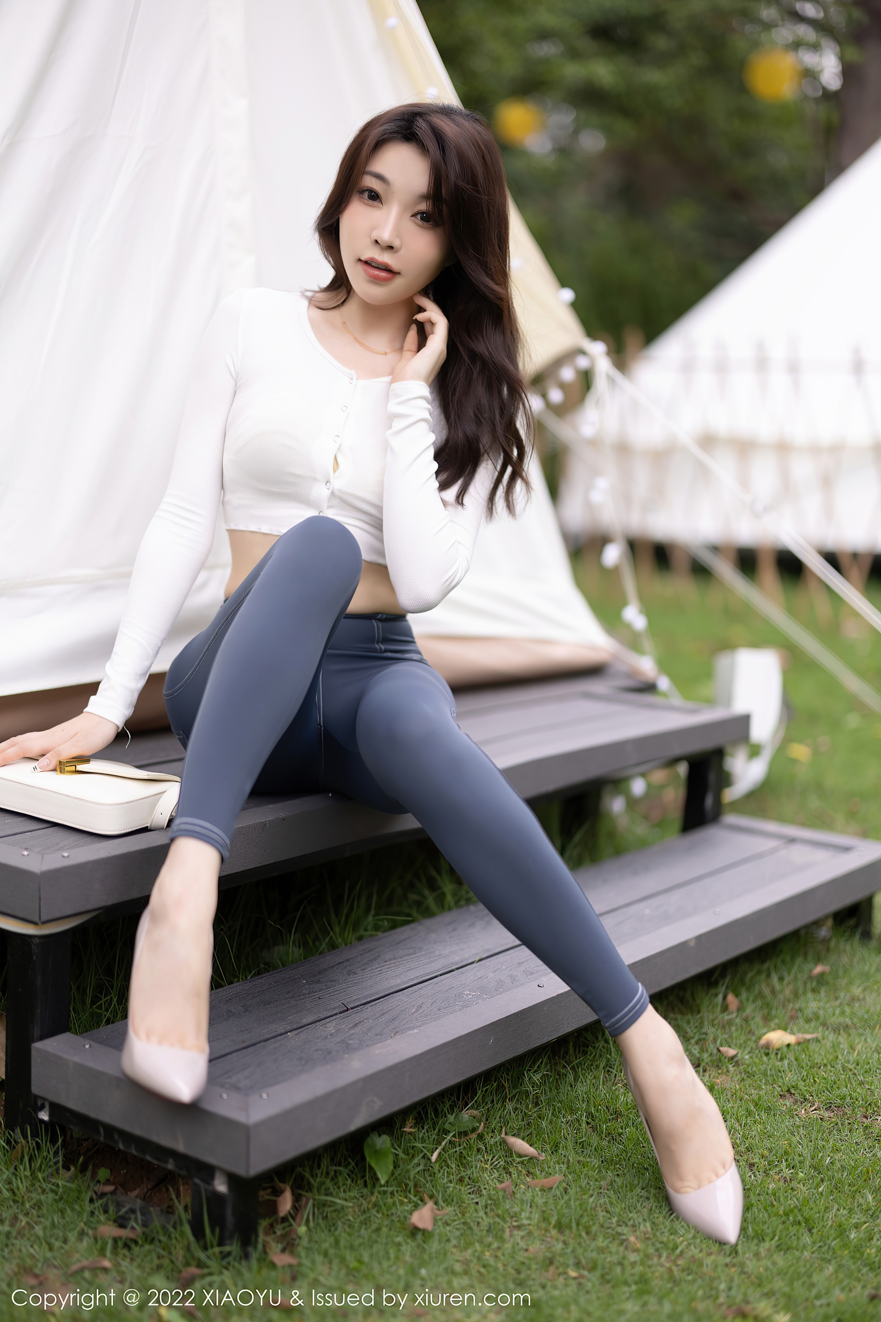 [XIAOYU语画界] VOL.911 徐莉芝Booty 牛仔裤美腿第3张