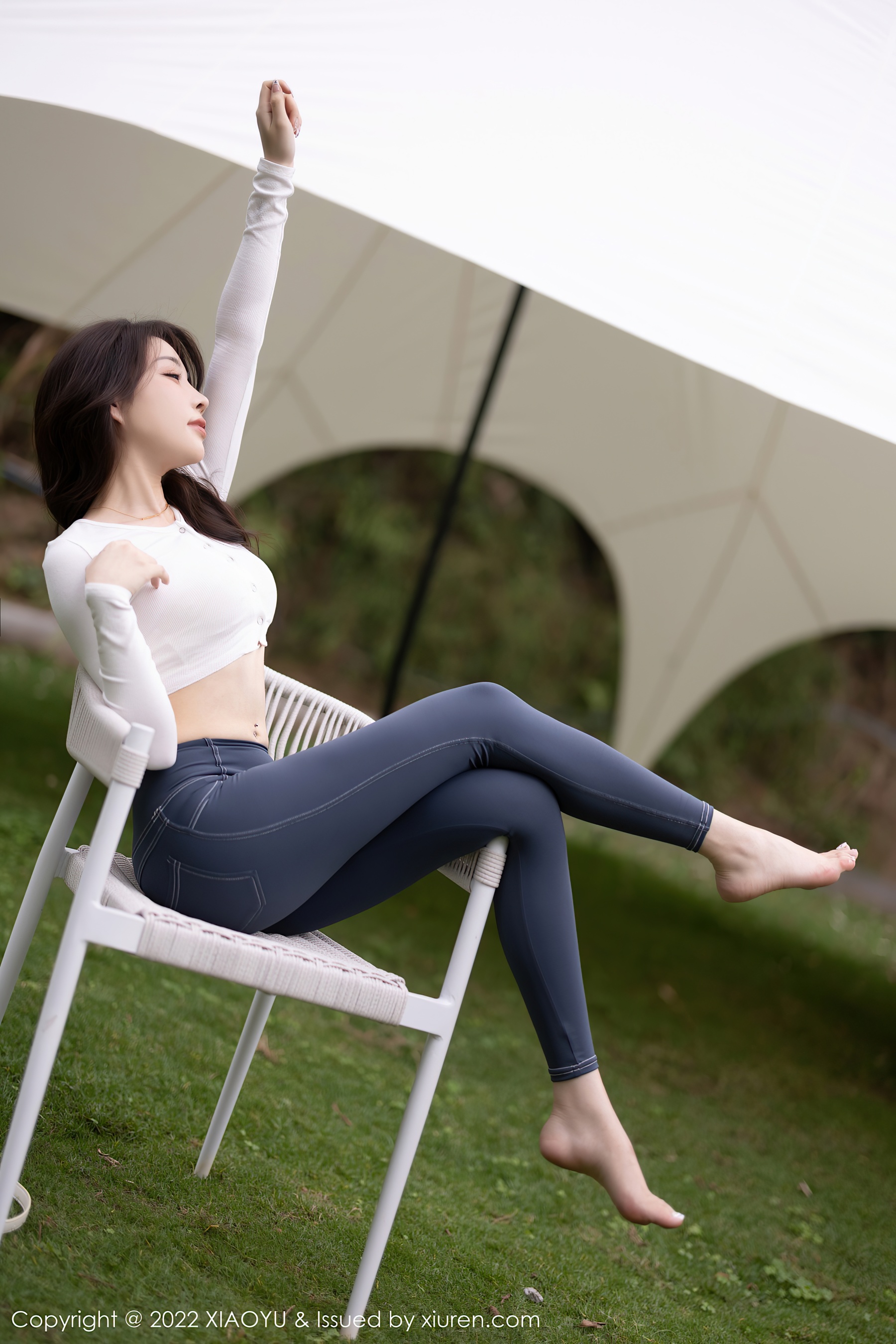 [XIAOYU语画界] VOL.911 徐莉芝Booty 牛仔裤美腿第4张