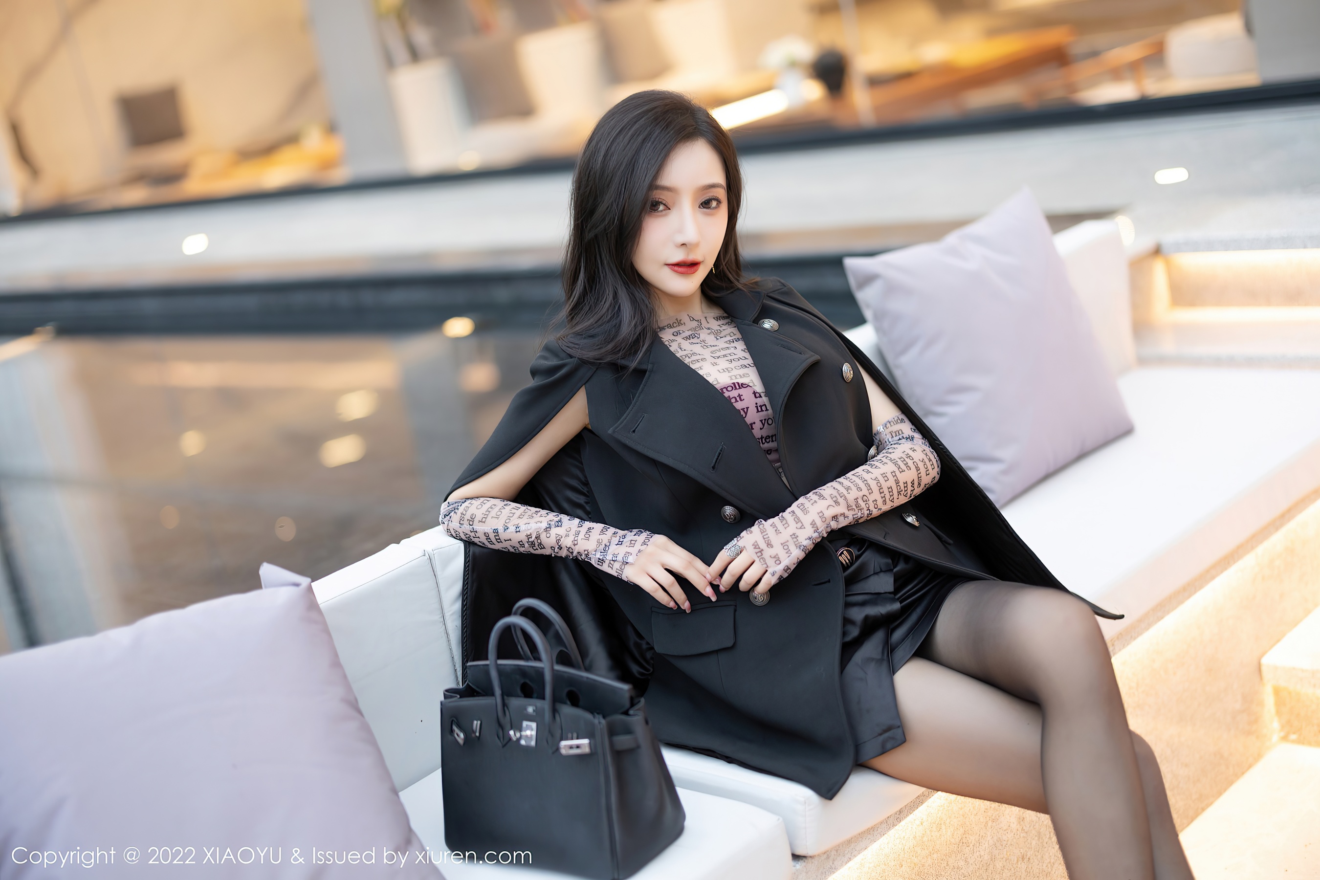 [XIAOYU语画界] VOL.916 王馨瑶yanni 黑丝美腿第2张