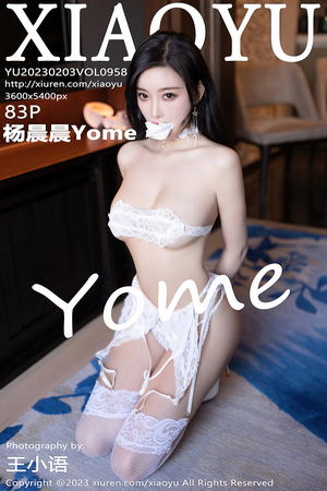[XIAOYU语画界] VOL.958 杨晨晨Yome 丝袜美臀