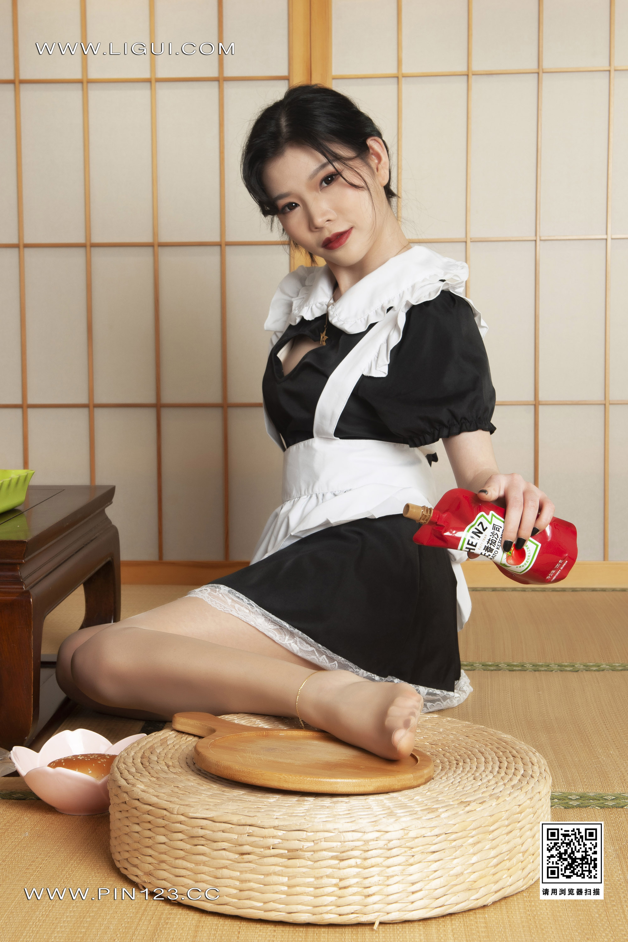 [Ligui丽柜] 2023.04.24《肉丝汉堡》橙子 第8张