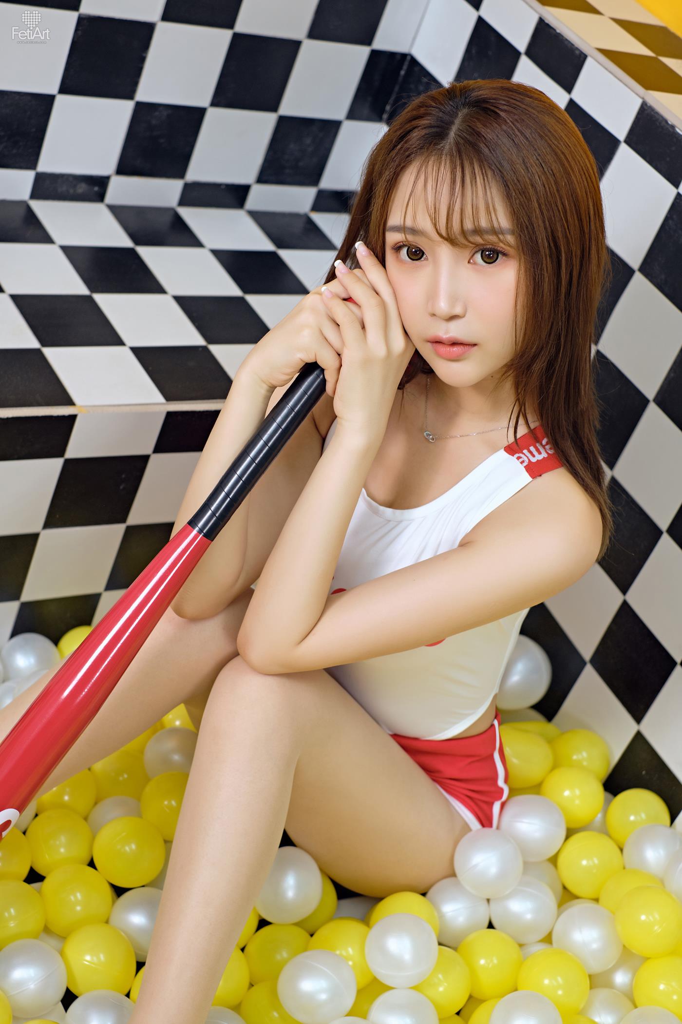 [FetiArt] Wanna Play Baseball Model ：Bowie 第1张