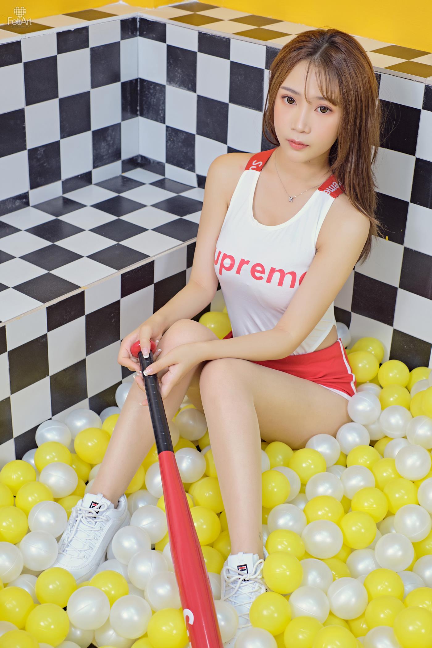 [FetiArt] Wanna Play Baseball Model ：Bowie 第2张