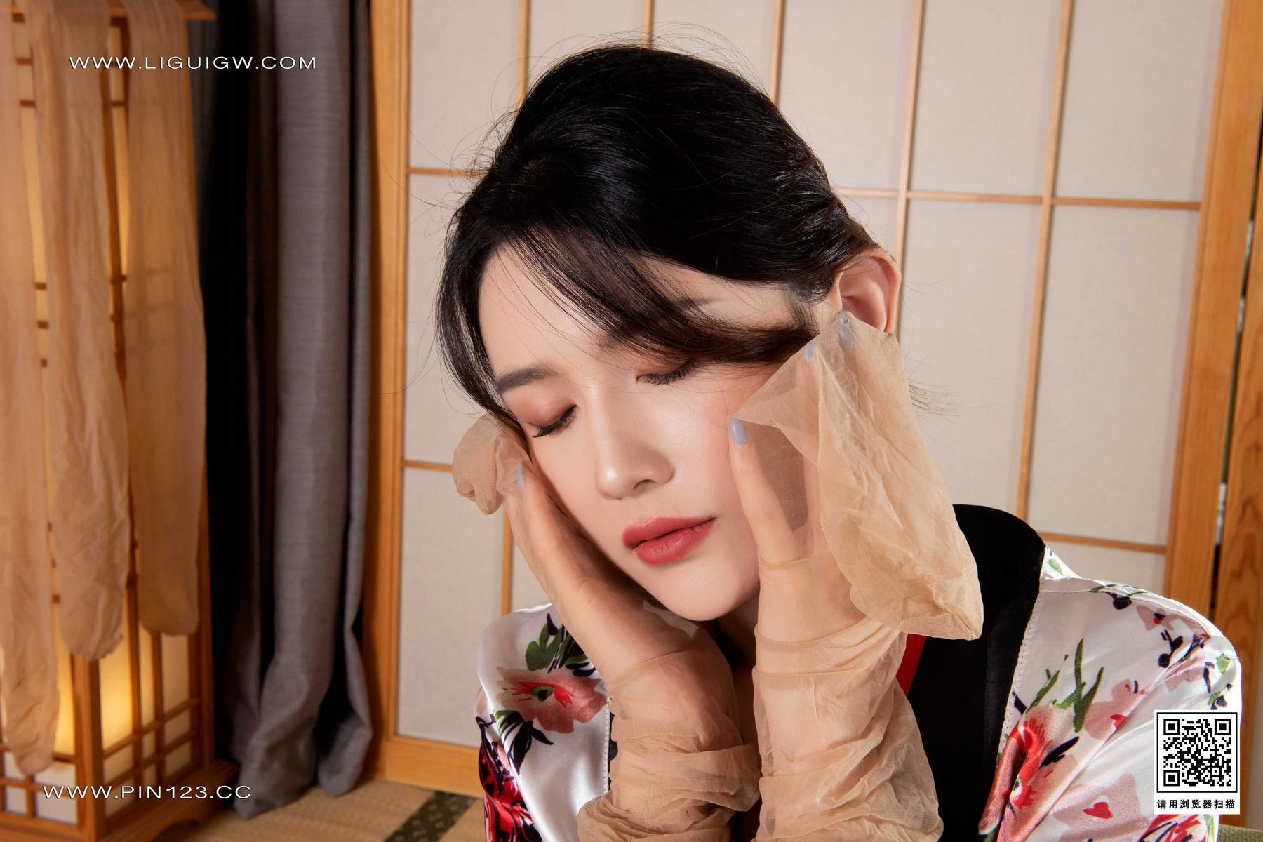 [Ligui丽柜] 2024.03.18 午夜的丝享家 甜甜第2张