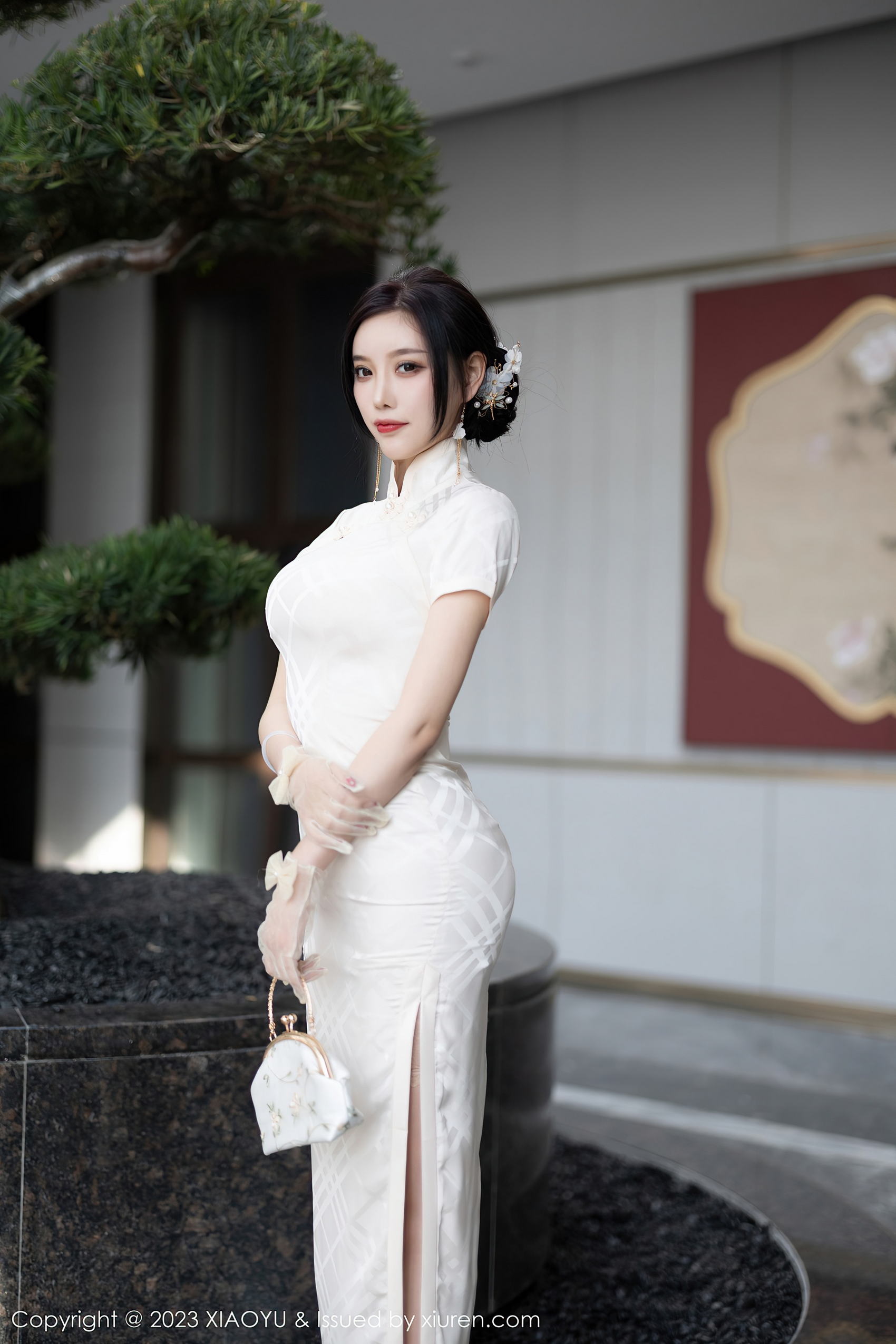 [XIAOYU语画界] VOL.978 杨晨晨Yome 旗袍美臀第1张