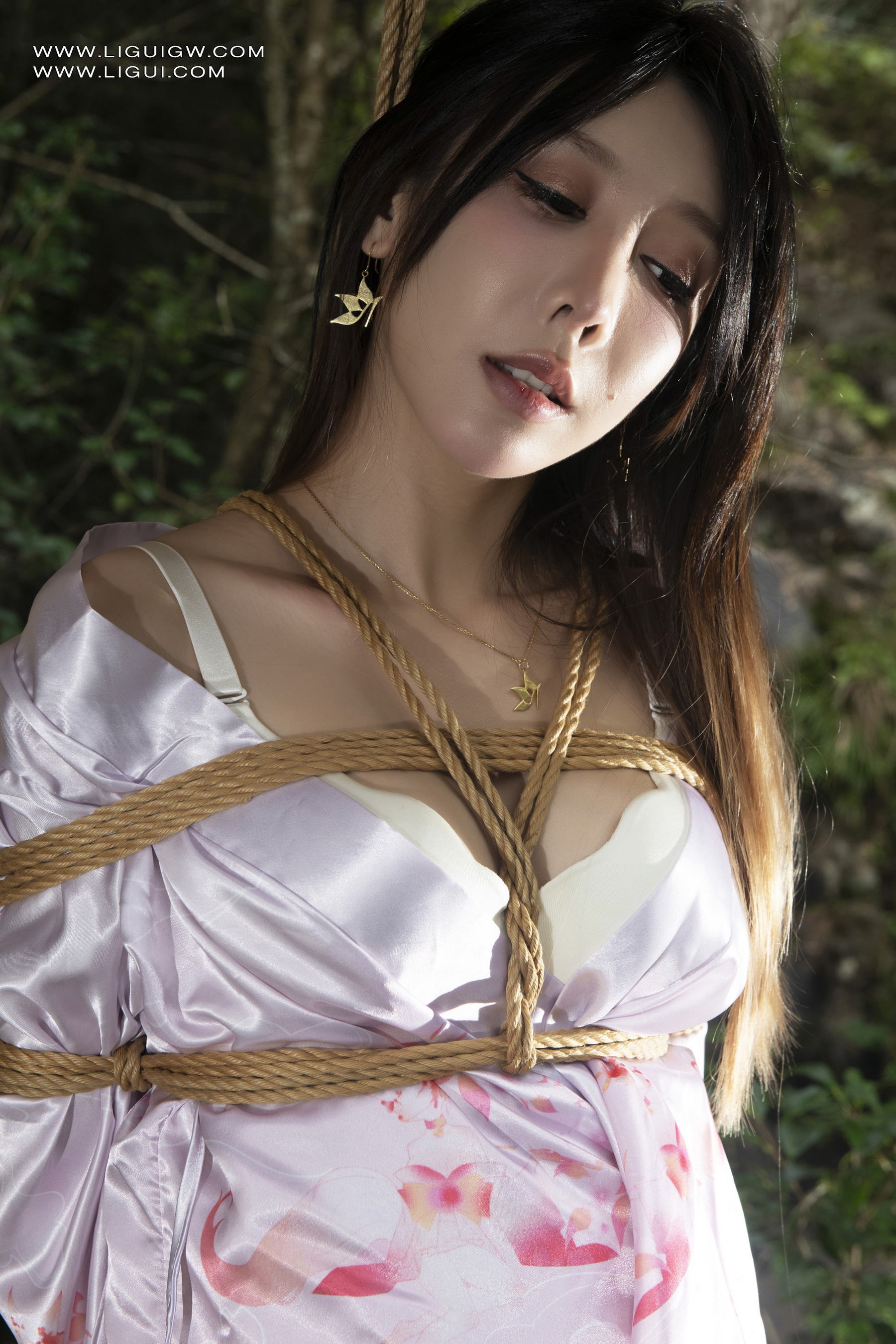 [Ligui丽柜] 2025.04.11《和风缚影》兔子 Tuzi 第8张