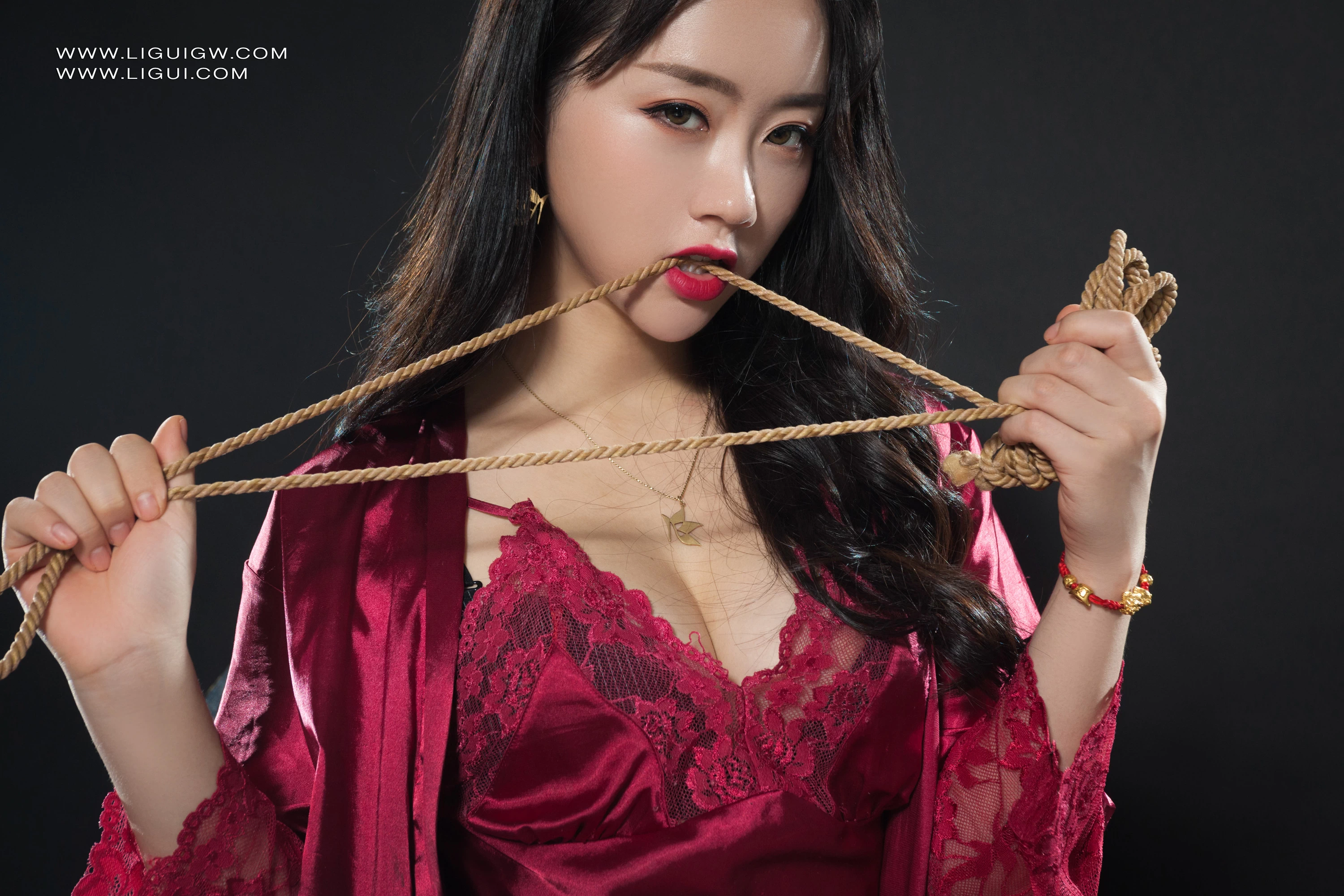 [Ligui丽柜] 2025.10.13 然情自缚 然然第3张