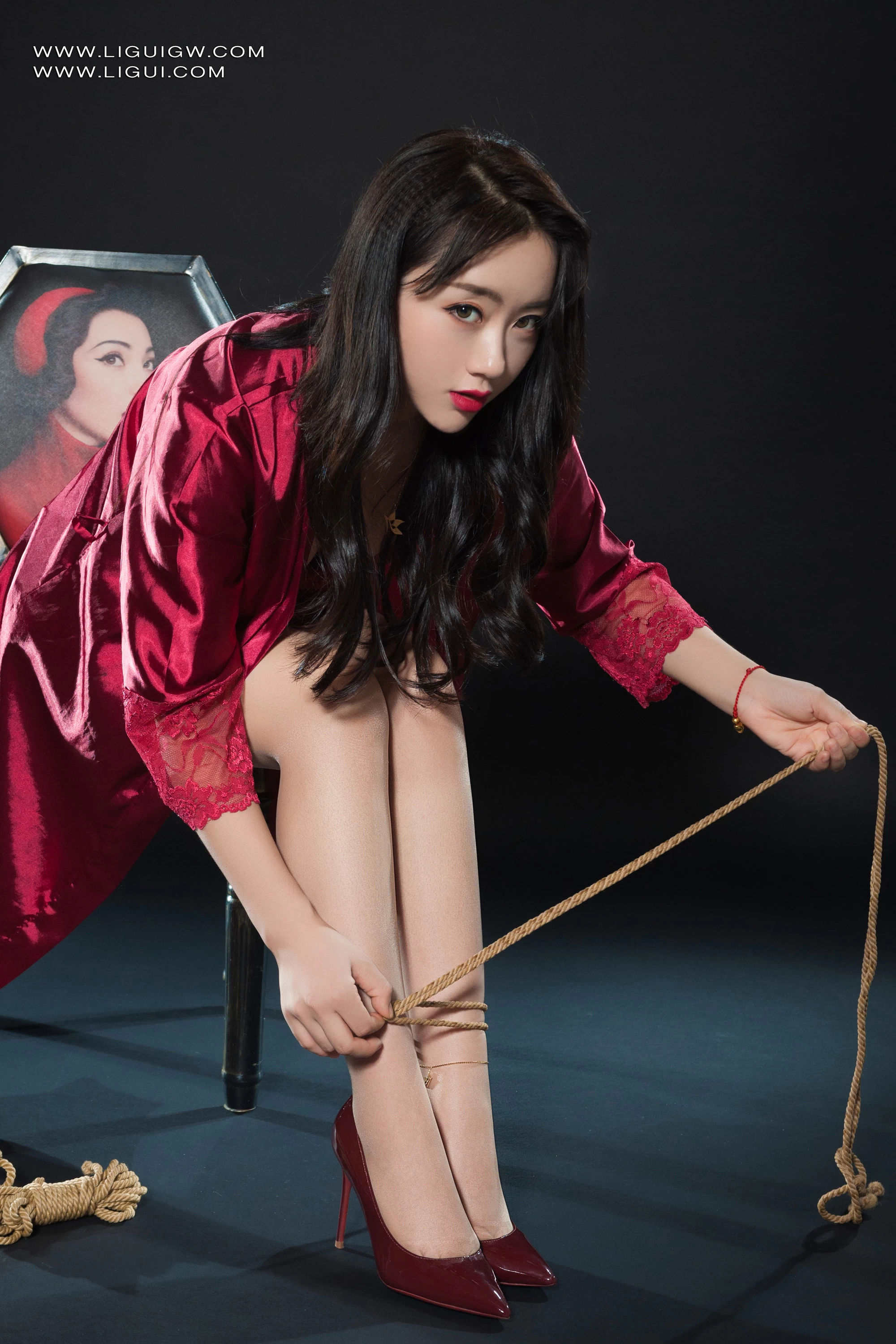 [Ligui丽柜] 2025.10.13 然情自缚 然然第4张